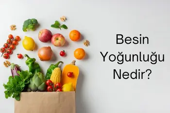besin yoğunluğu yüksek gıdalarla dolu market torbası