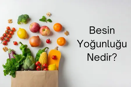 besin yoğunluğu yüksek gıdalarla dolu market torbası